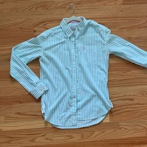 Jack Wills Blue/White Pinstripe Shirt